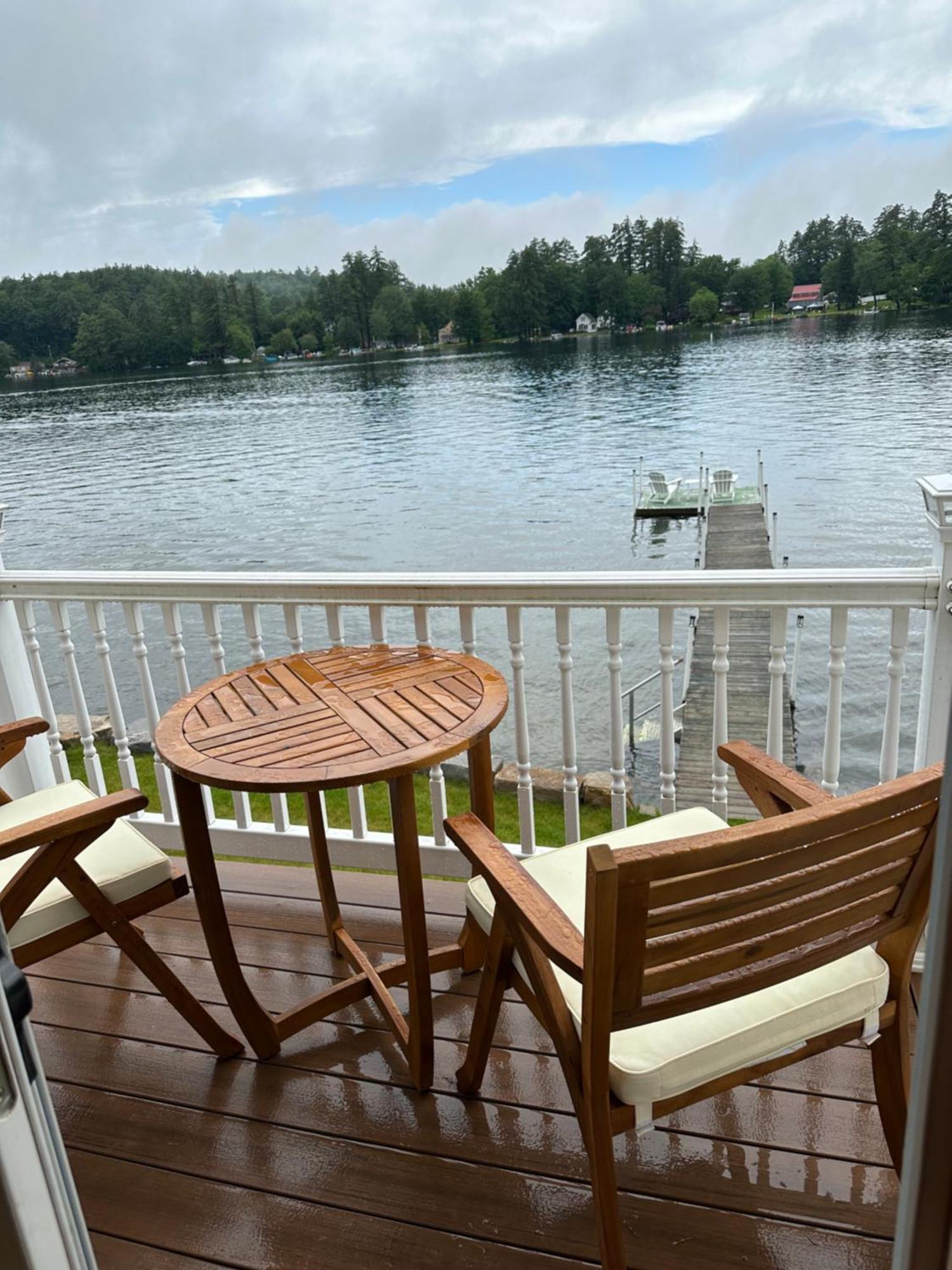 Waterfront Home With Dock Belmont Exterior photo